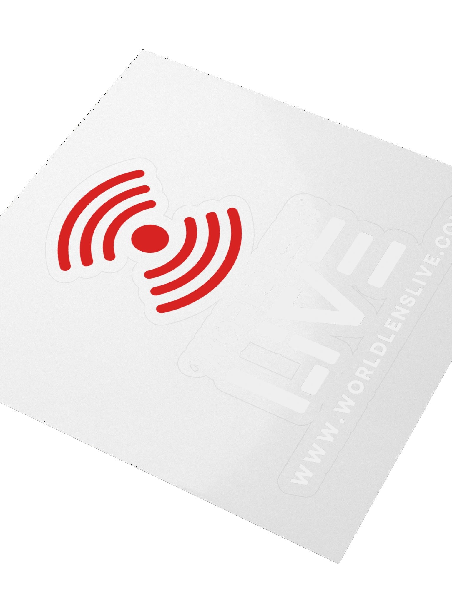 World Lens Live Official Logo Sticker product image (3)