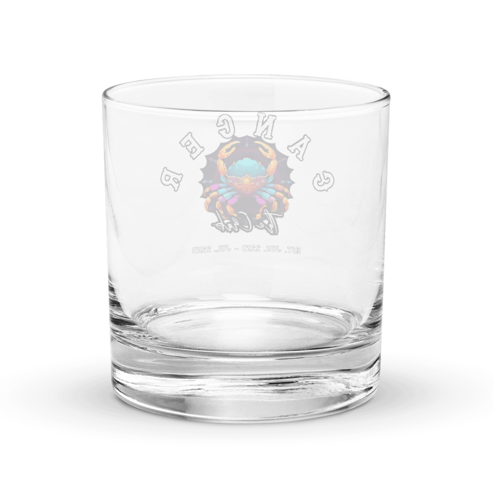 Cancer - Zodiac Rocks Glass product image (4)