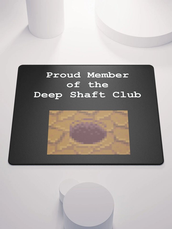Deep Shaft MousePad - Black product image (1)