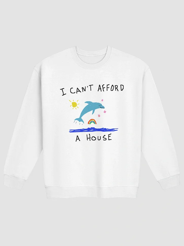 I cant afford a house Crewneck product image (5)