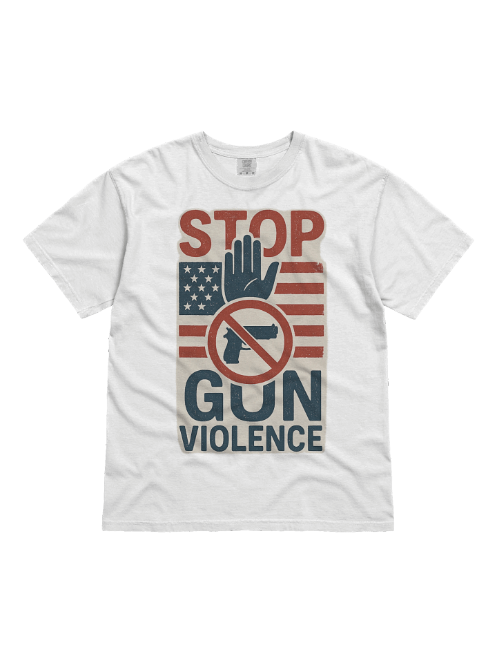 Stop Gun Violence Tee – Void Thread Edition product image (21)