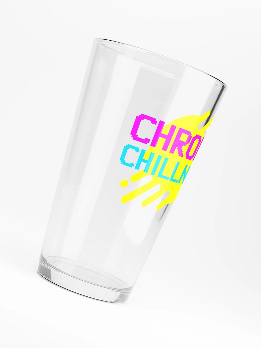 Chronic Chillness pint glass product image (6)