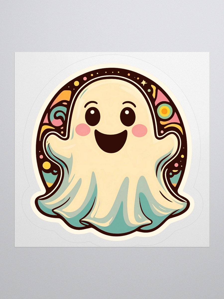 Whimsical Ghost Kiss Cut Stickers product image (3)