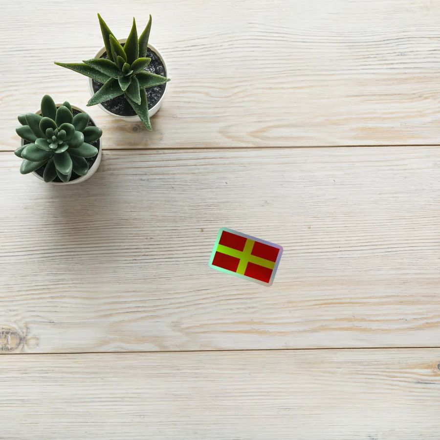 Pegatina holográfica - Bandera Reunificacionista product image (8)