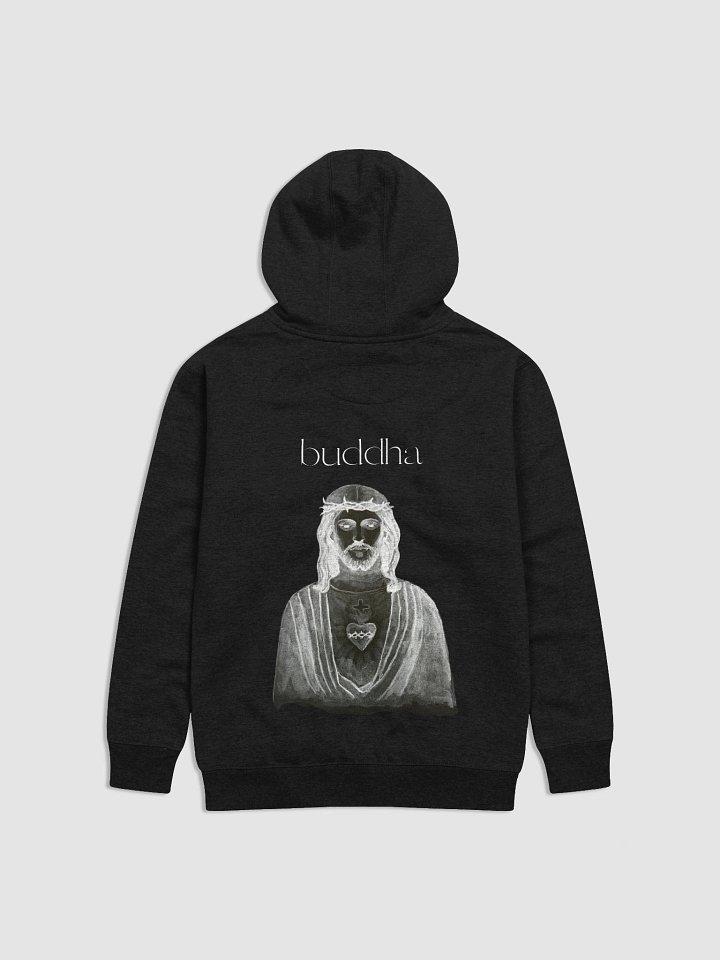 'buddha' inverted hoodie product image (2)