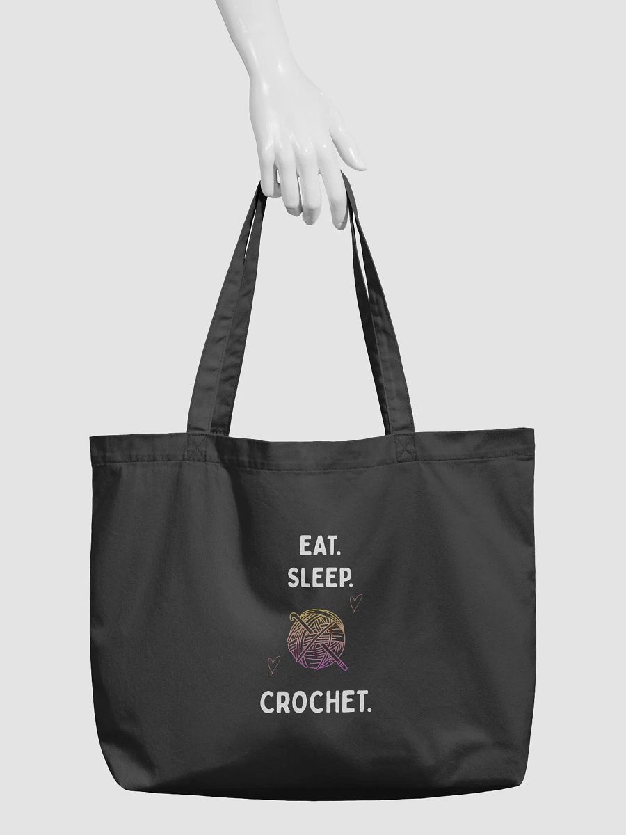 Eat Sleep Crochet Tote product image (3)