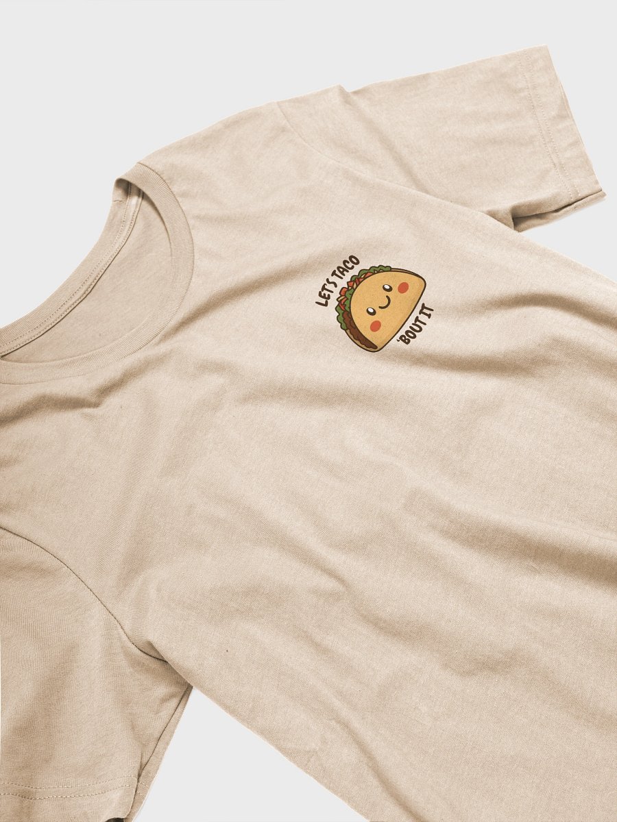 Cute Taco Pun T-Shirt – Kawaii Let’s Taco ‘Bout It Funny Food Tee product image (99)