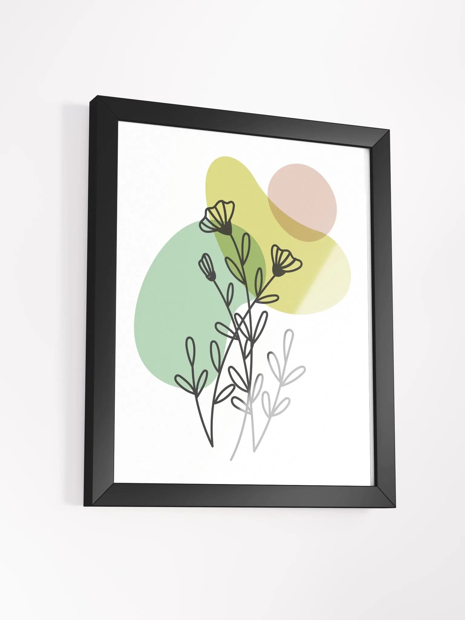 Vibrant Ayous Wood Framed Matte Poster product image (49)
