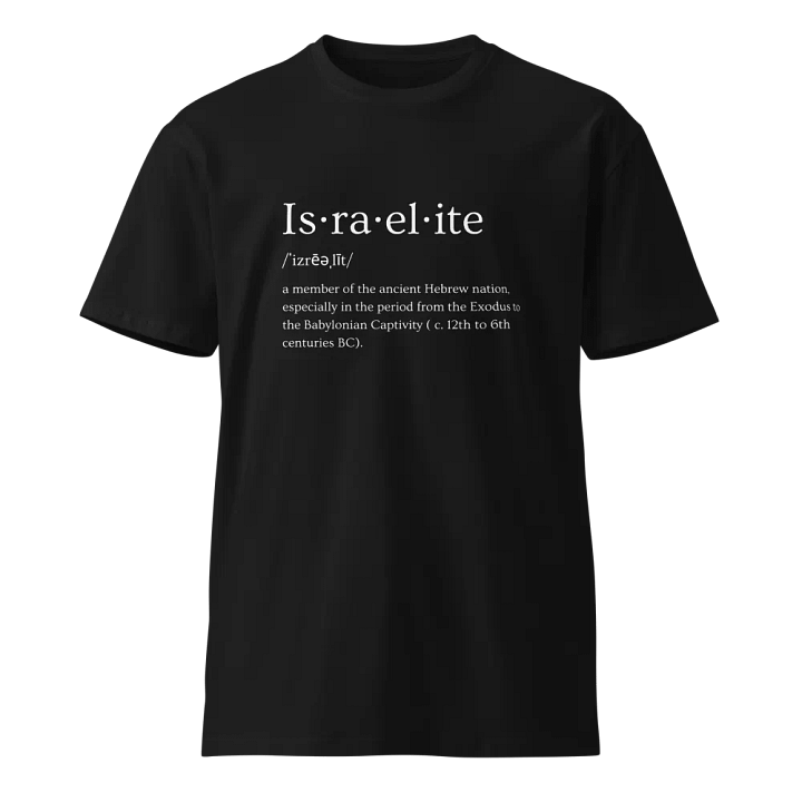 "Israelite" Definition Tee product image (1)