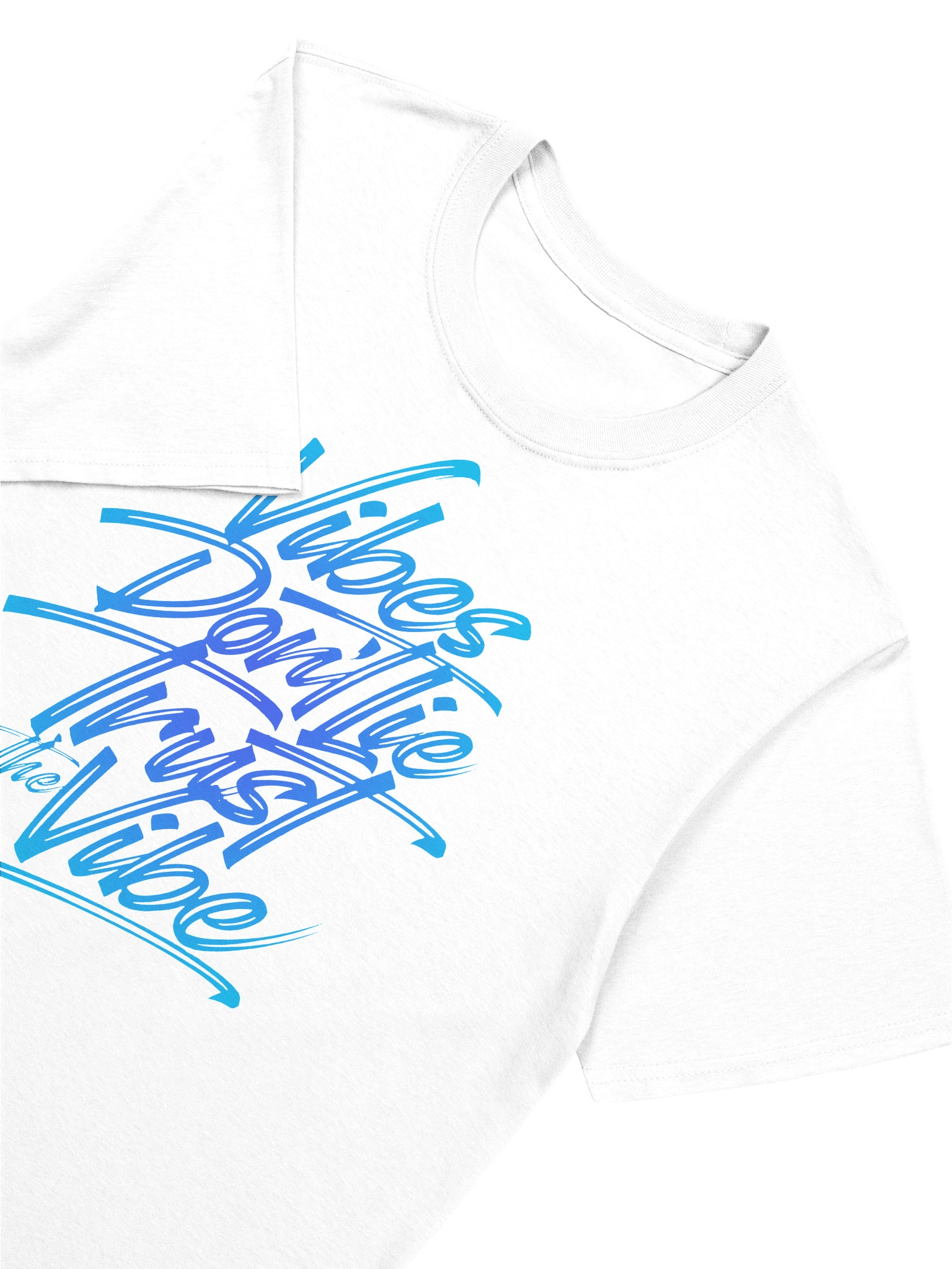 VIBES DON’T LIE, TRUST THE VIBE - Tropical Flow Graphic T-Shirt product image (12)