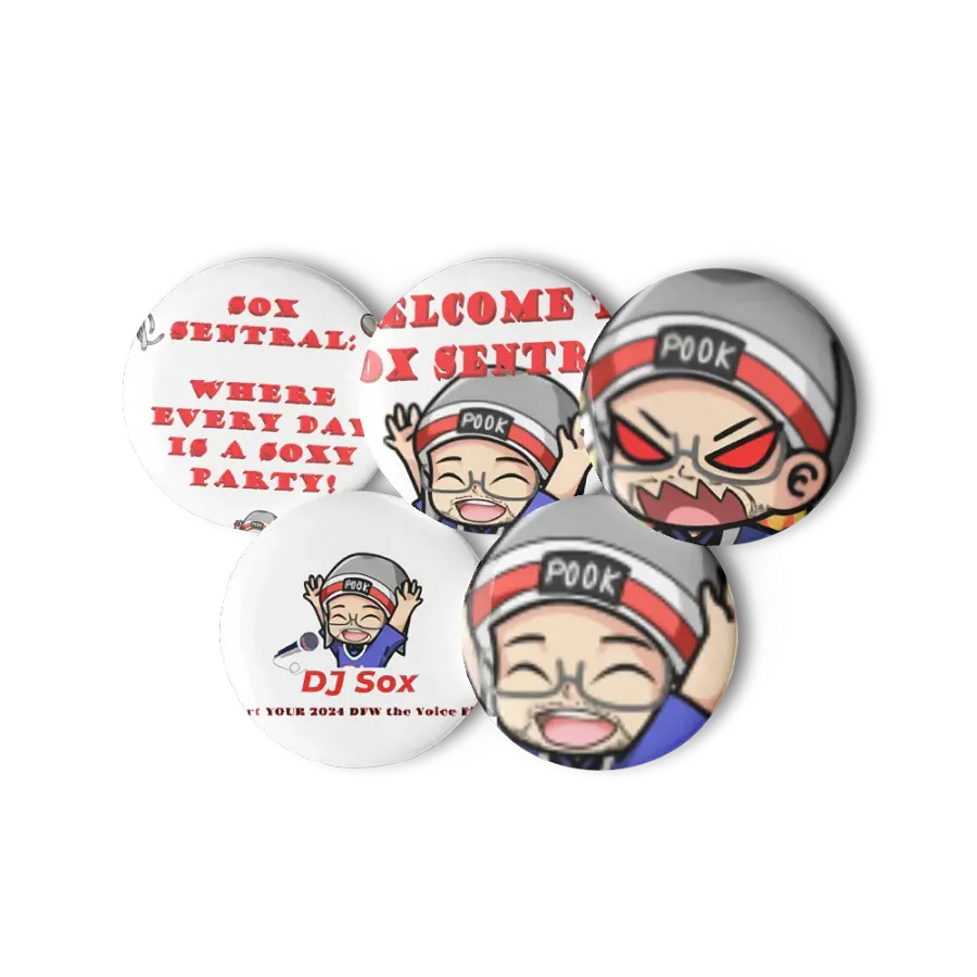 Sox Sentral/DJ Sox Buttons product image (6)