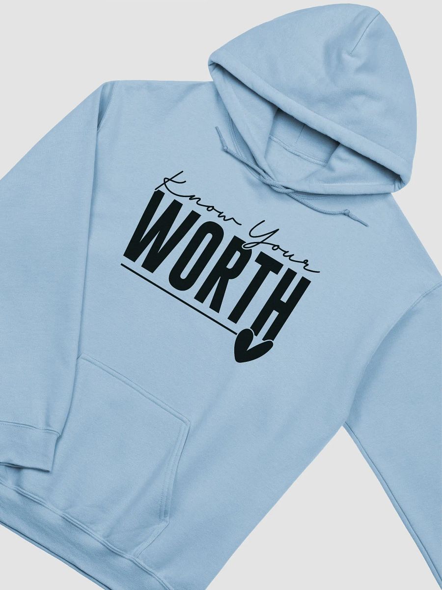 Know Your Worth Hoodie product image (9)