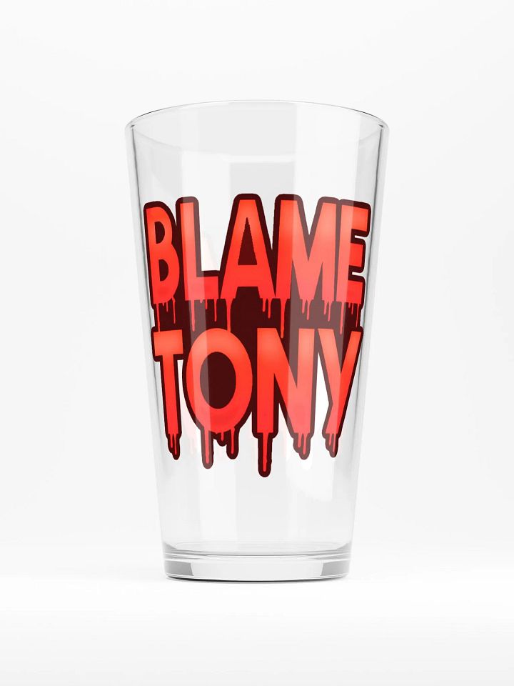 Blame Tony Pint Glass product image (1)