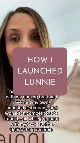 I wanted leakproof sewn-in cups BAD 😅 

#nursingbra #breastfeeding #postpartum #pregnant #entrepreneur #womenownedbusiness #l...