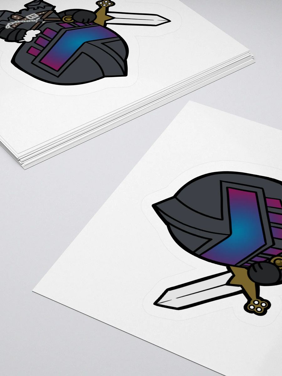 Iridescent Warrior Kiss Cut Stickers product image (10)
