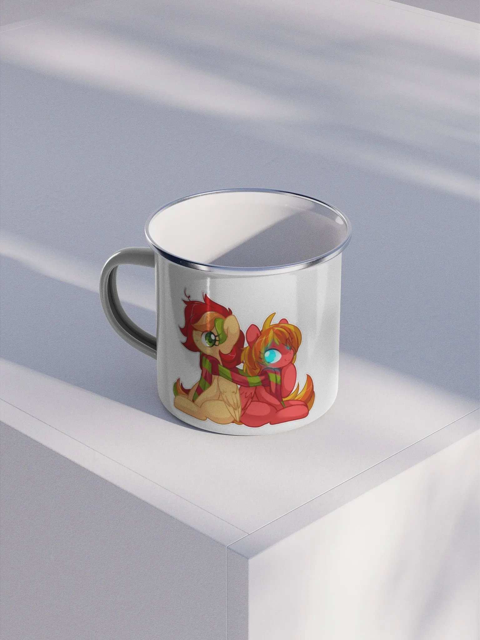 Compu and Maple Enamel Mug product image (1)