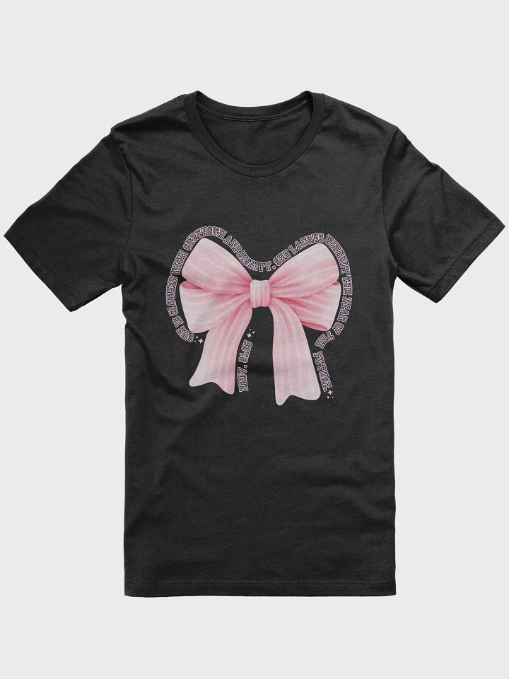 Strength & Dignity Pink Bows T-Shirt product image (1)