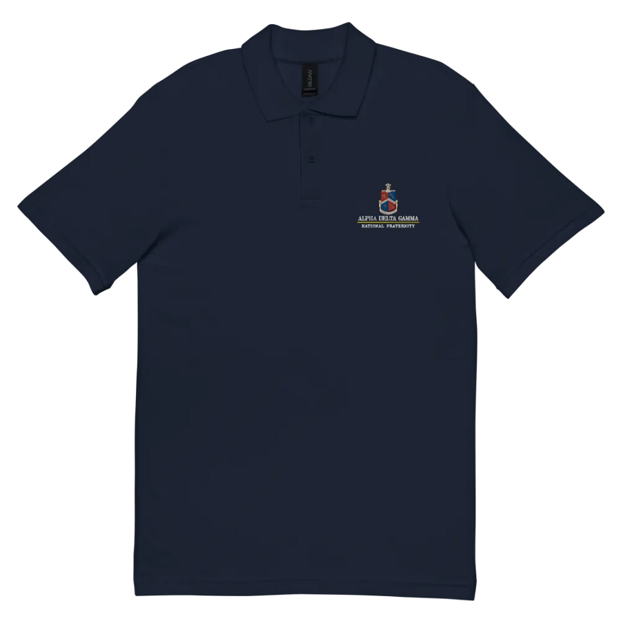 ADG Crest Polo - Navy product image (2)