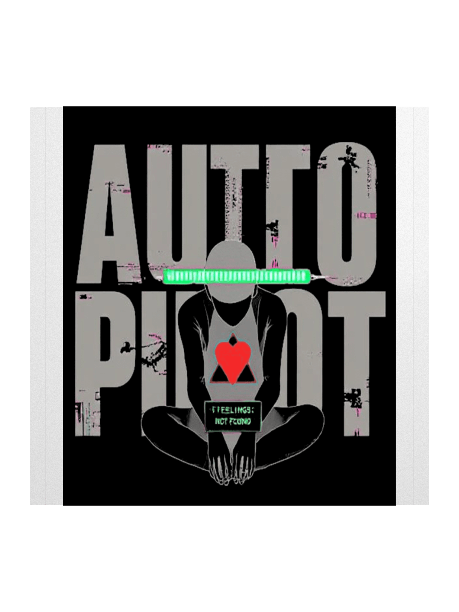 Living in Auto Pilot Stickers product image (2)