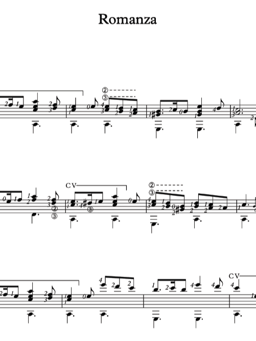 Five Romances of Guitar product image (4)