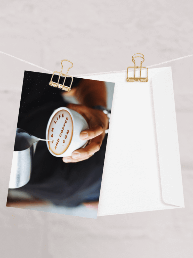 Van Life and Coffee Greeting Card product image (3)