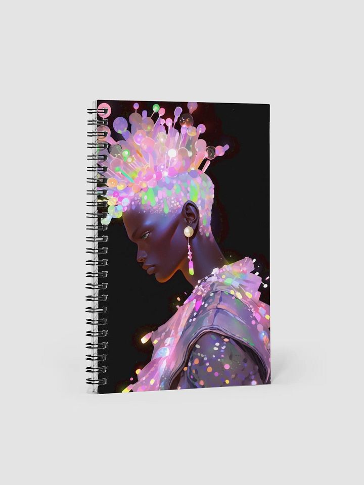 Ethereal Glow Spiral Notebook product image (1)