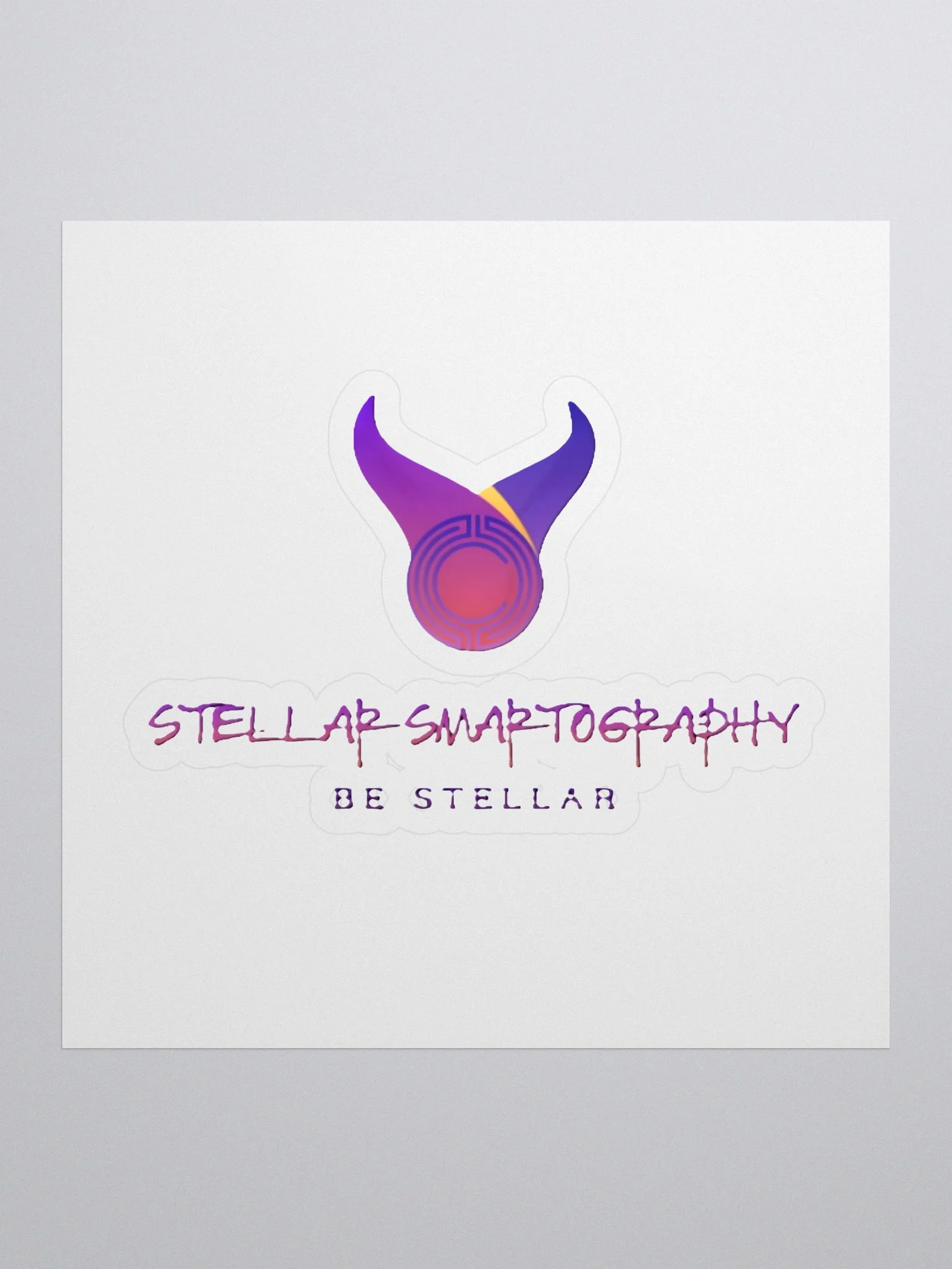 Stellar Smartography Sticker product image (1)