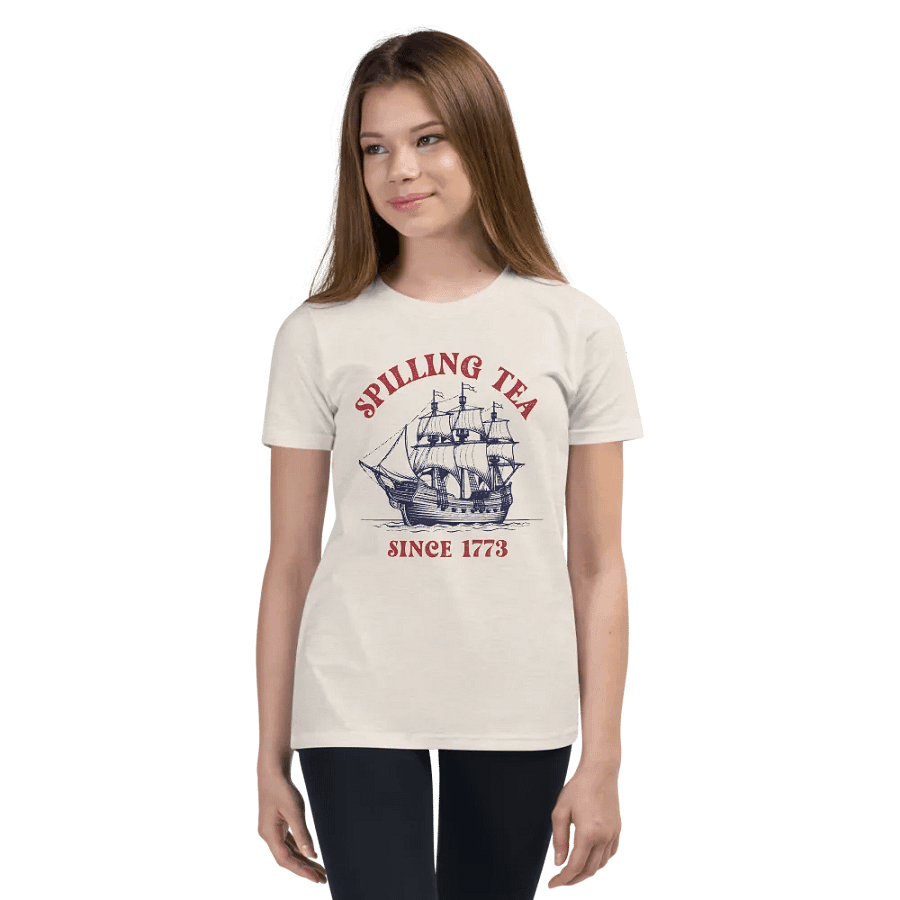 Kids Spilling Tea Since 1773 Tee product image (3)