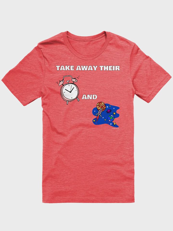 Funny Hockey T-Shirt – "Take Away Their Time and Space" – A Perfect Gift for the Shutdown Specialist product image (2)