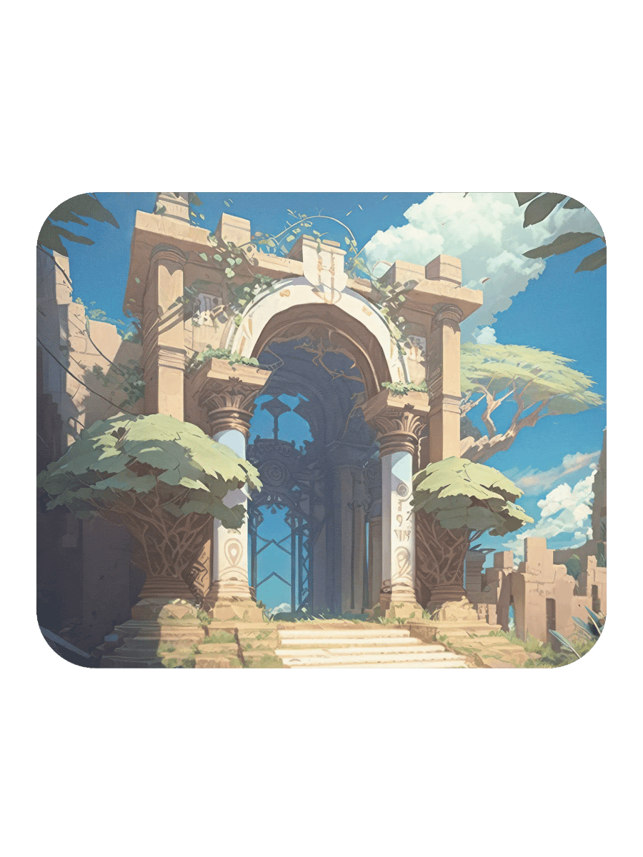 Ancient Ruins Mouse Pad by Treasure Pie product image (2)