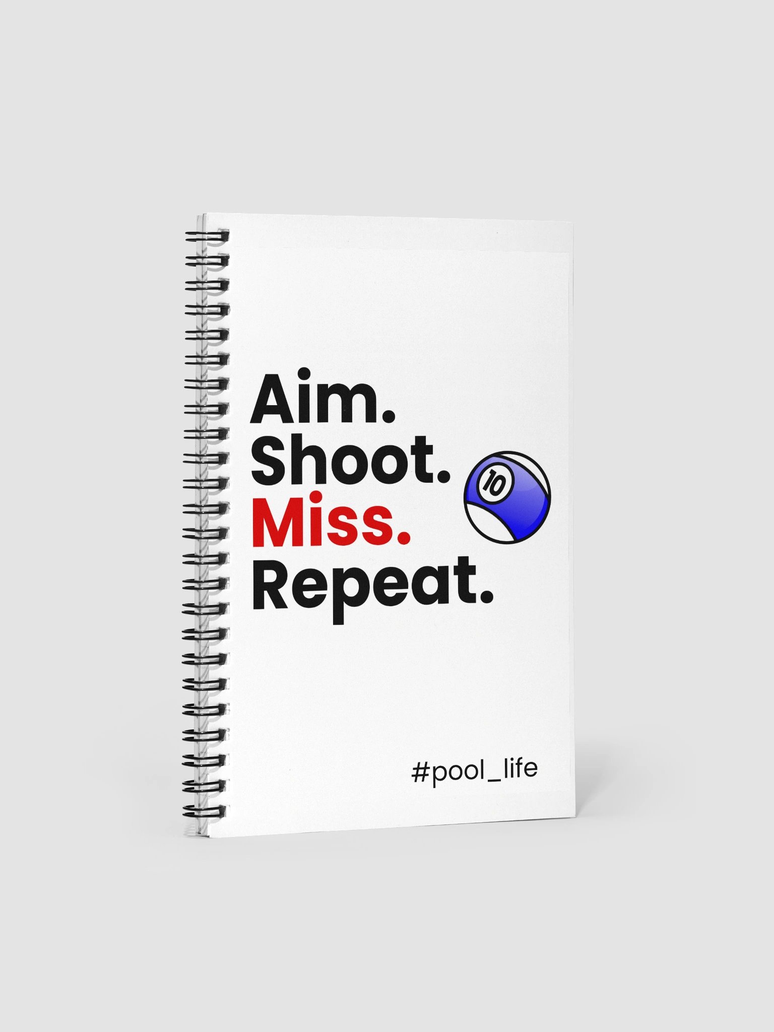 10-ball Pool Life Notebook product image (1)