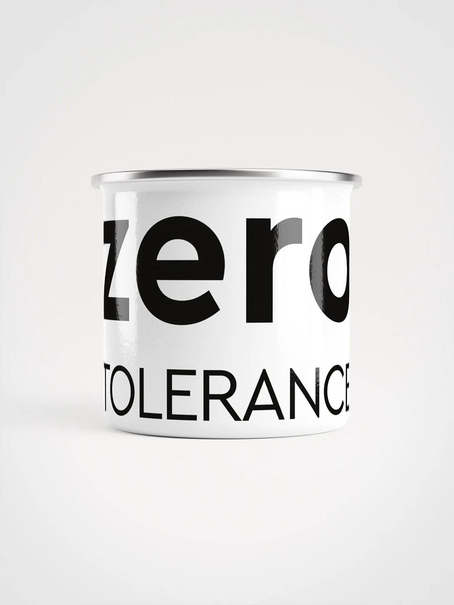 Smaltovaný hrníček Zero Tolerance product image (2)