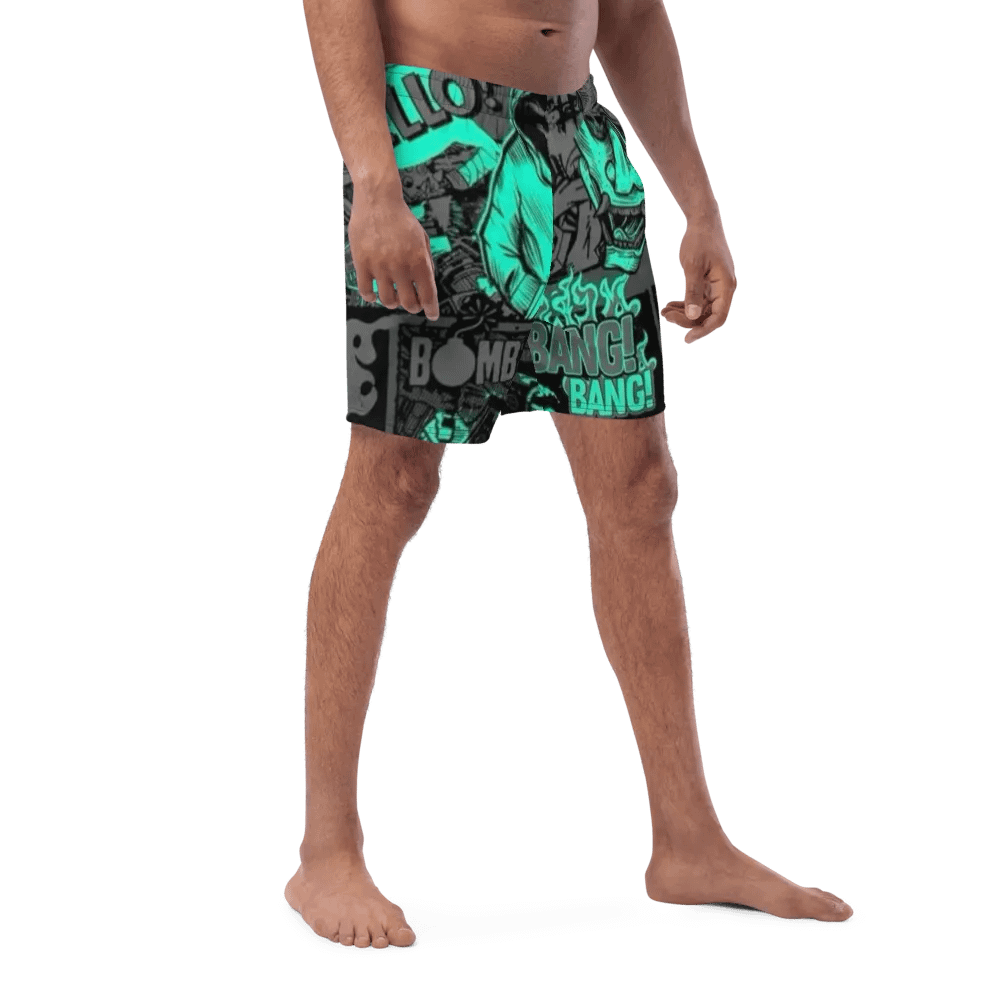 Comic Chaos Men's Swim Trunks product image (8)