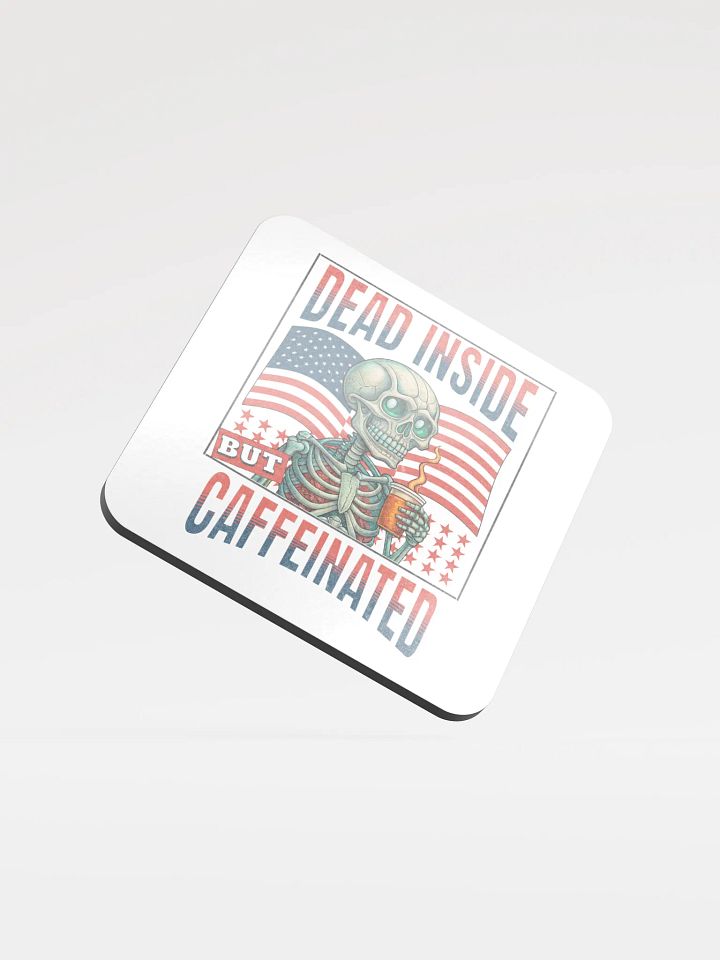Dead Inside But Caffeinated Coaster Set product image (1)