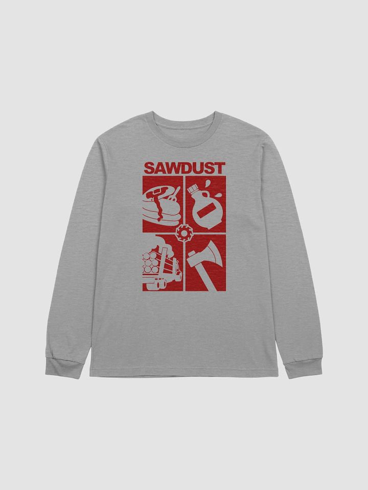 4 Square (red) Long Sleeve Shirt product image (2)