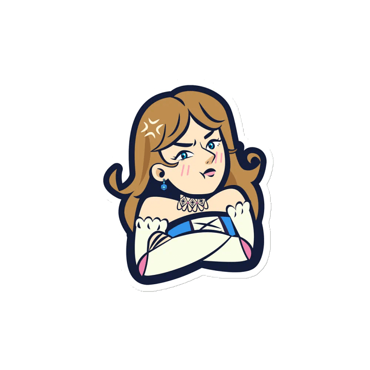 GM JoJo Pout Emoji Magnet product image (2)