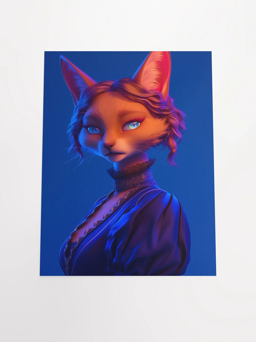 Mystical Feline Fantasy Poster product image (7)