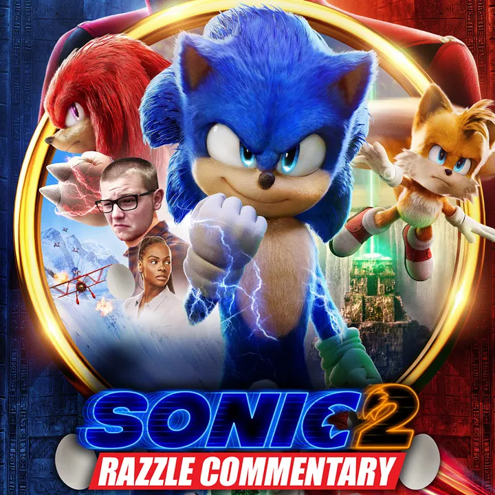 Sonic The Hedgehog 2 (2022) - RAZZLE Commentary Full Audio Track product image (1)