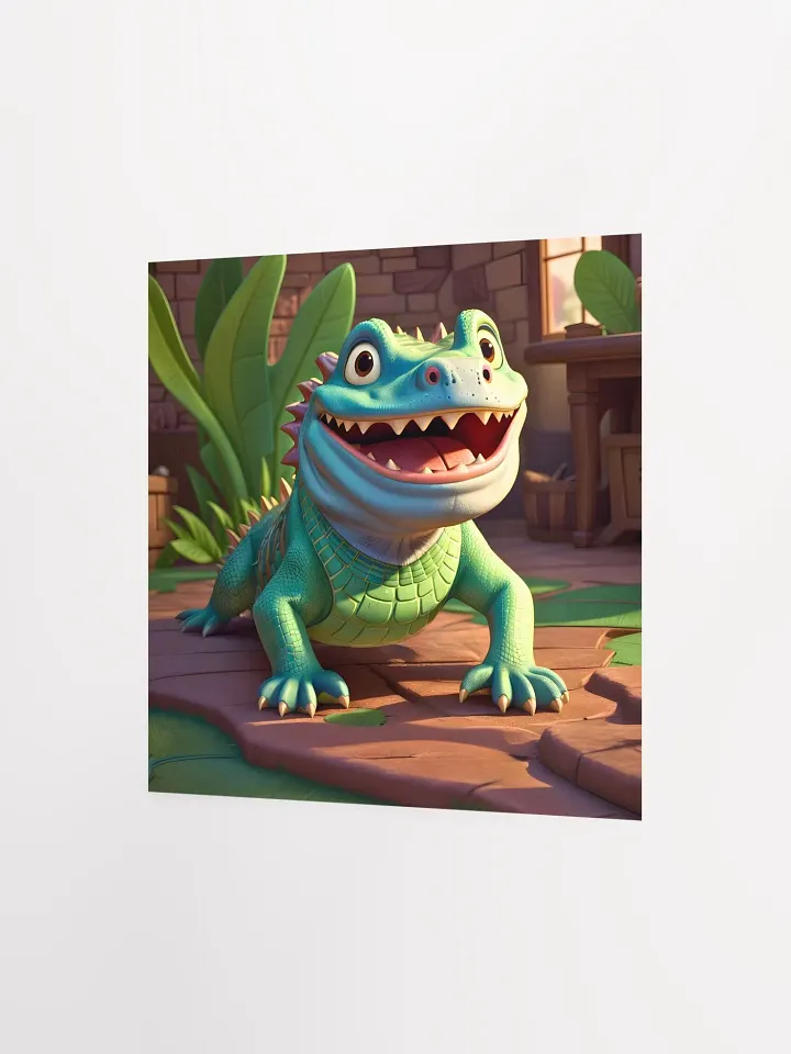 Endangered Species - Mexico - Morelet´s Crocodile Poster product image (2)