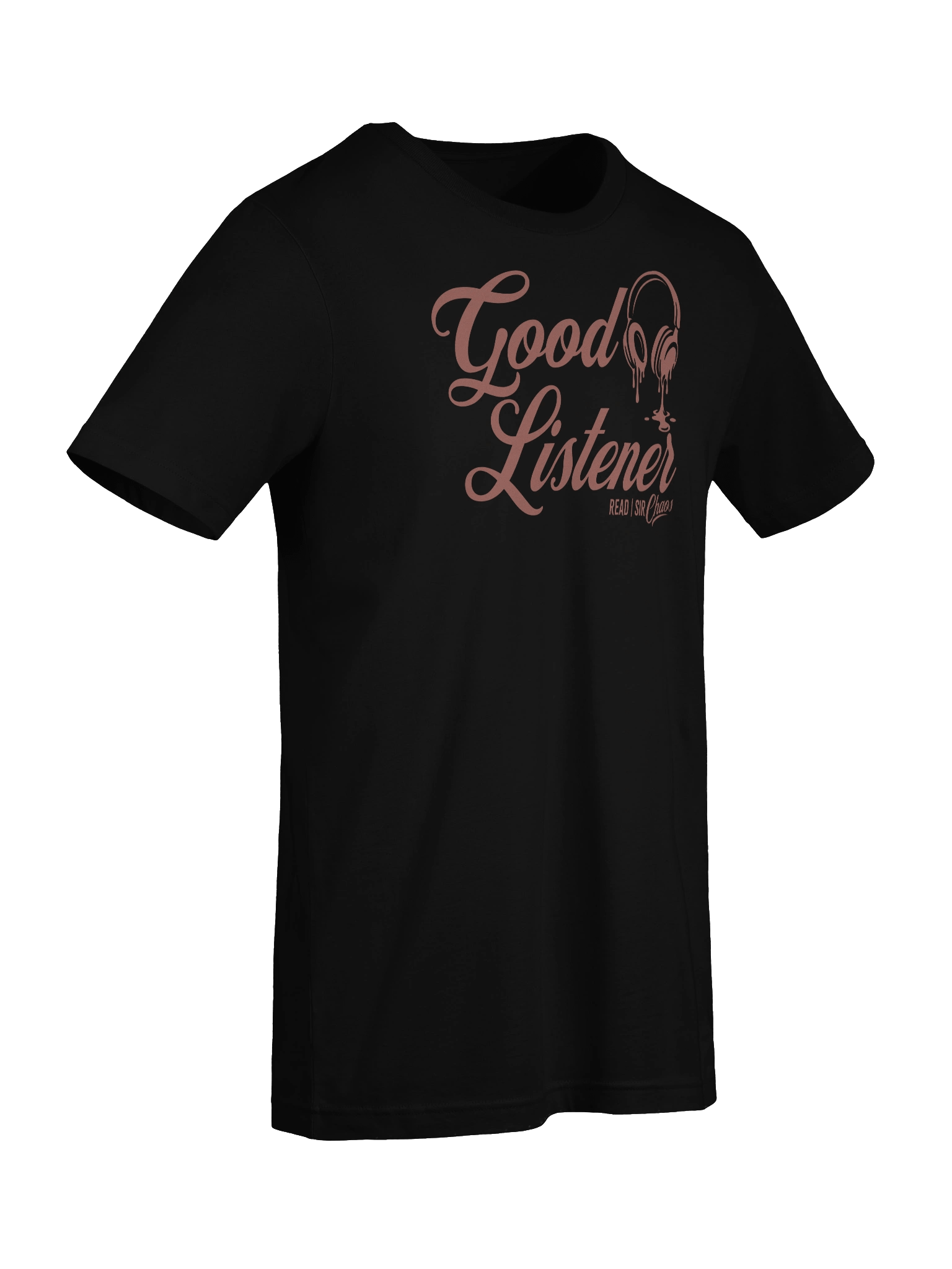 Good Listener Tee - Pink Text product image (66)