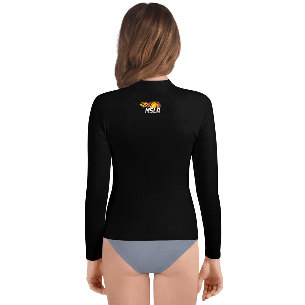 MSLA Logo Youth Rash Guard product image (2)