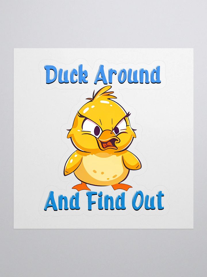 The Arcade Duck Around and Find Out Sticker product image (1)
