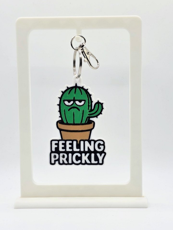 🌵 Feeling Prickly Keychain | Magnet product image (2)