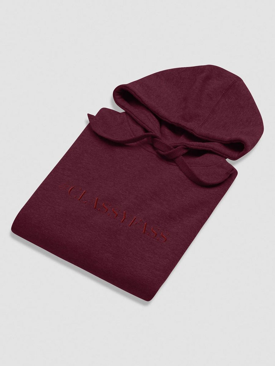 #CLASSY FASS - Maroon Hoodie product image (4)