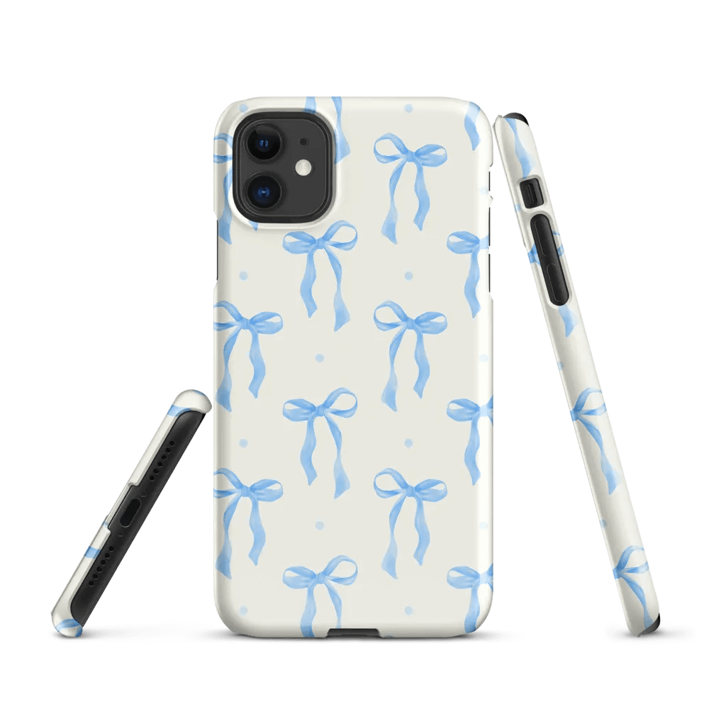 Bowtiful Blue iPhone® Snap Case product image (1)