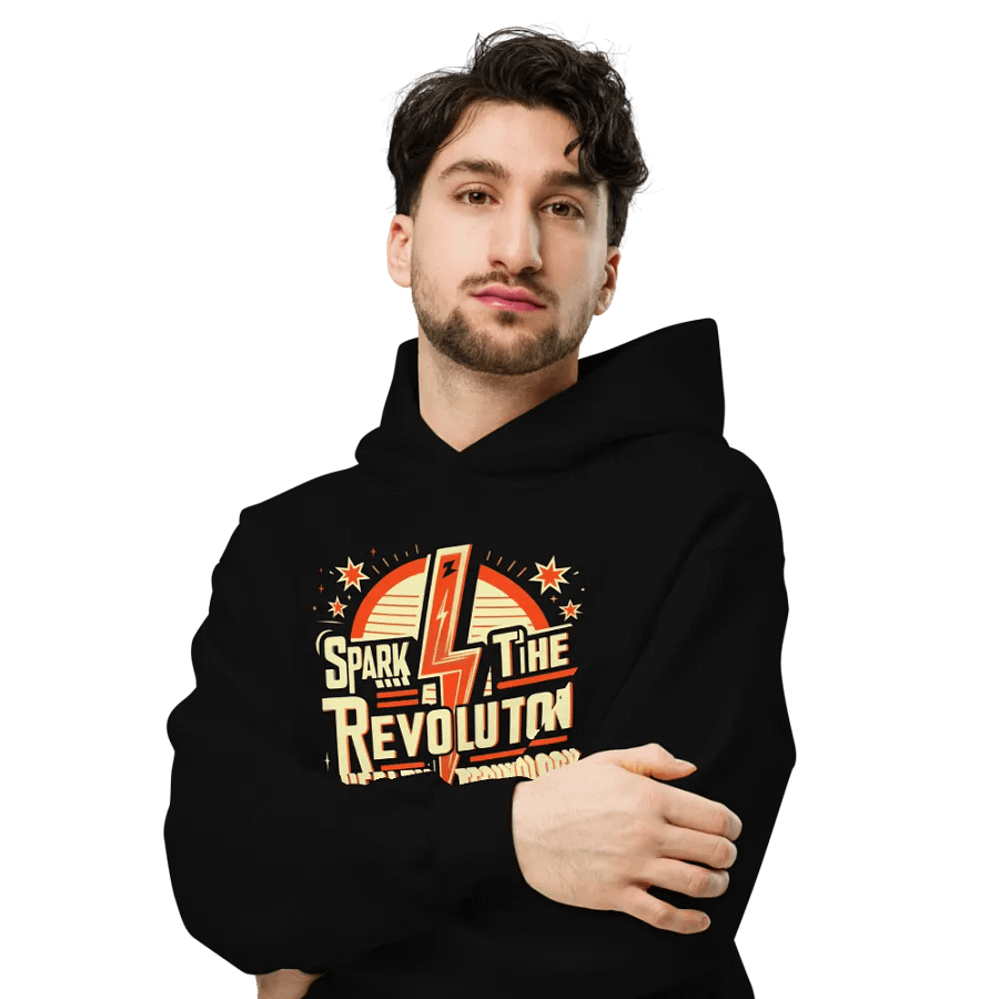 Revolutionary Lightning Bolt Hoodie product image (6)