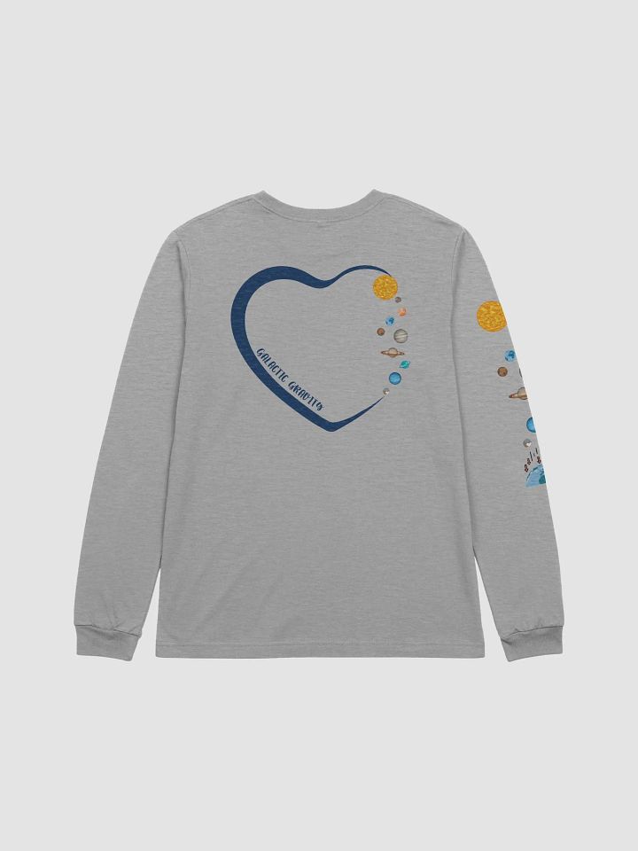 Galactic Gravity Solar System Zodiac Oversized Comfort Colors Long Sleeve Tee product image (10)