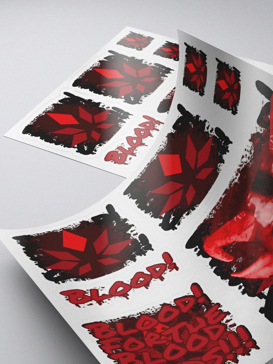 Blood Gods Vinyl Sticker Sheet product image (4)
