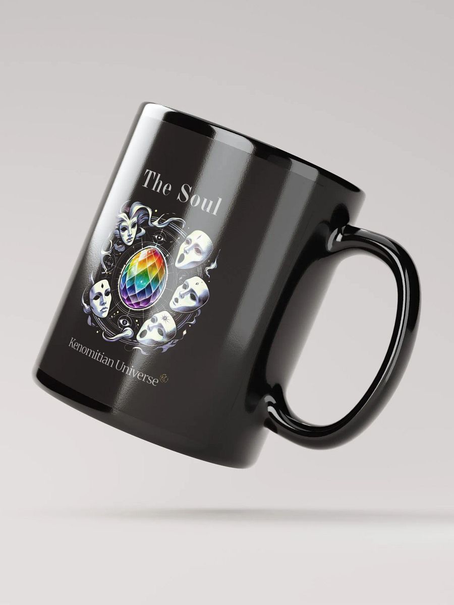 The Soul | Black Glossy Mug product image (4)