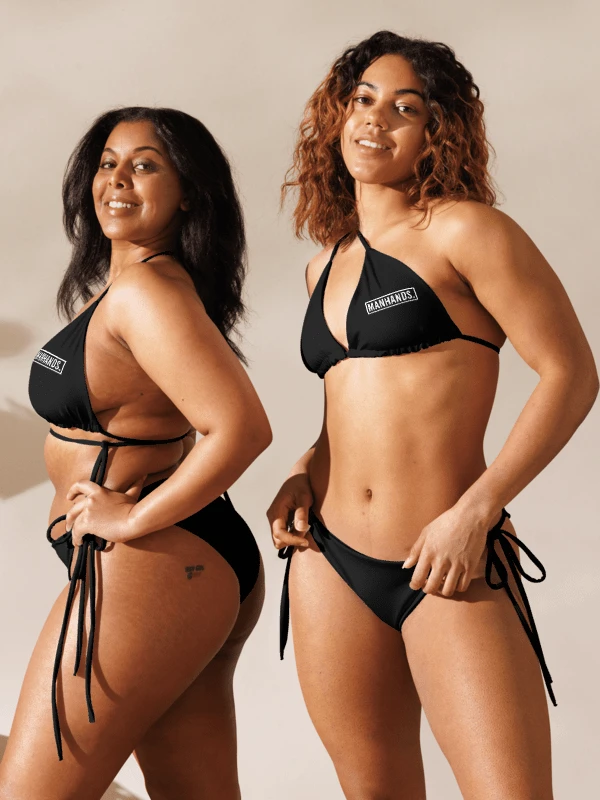 Two-Piece String Bikini by MANHANDS. (Black) product image (14)